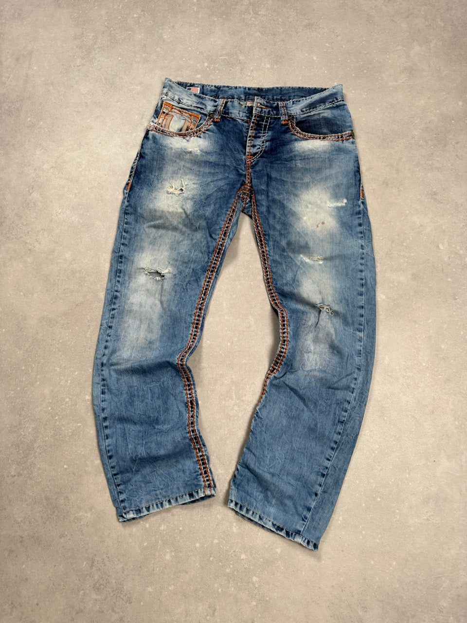 True Religion Baggy Jeans (L)