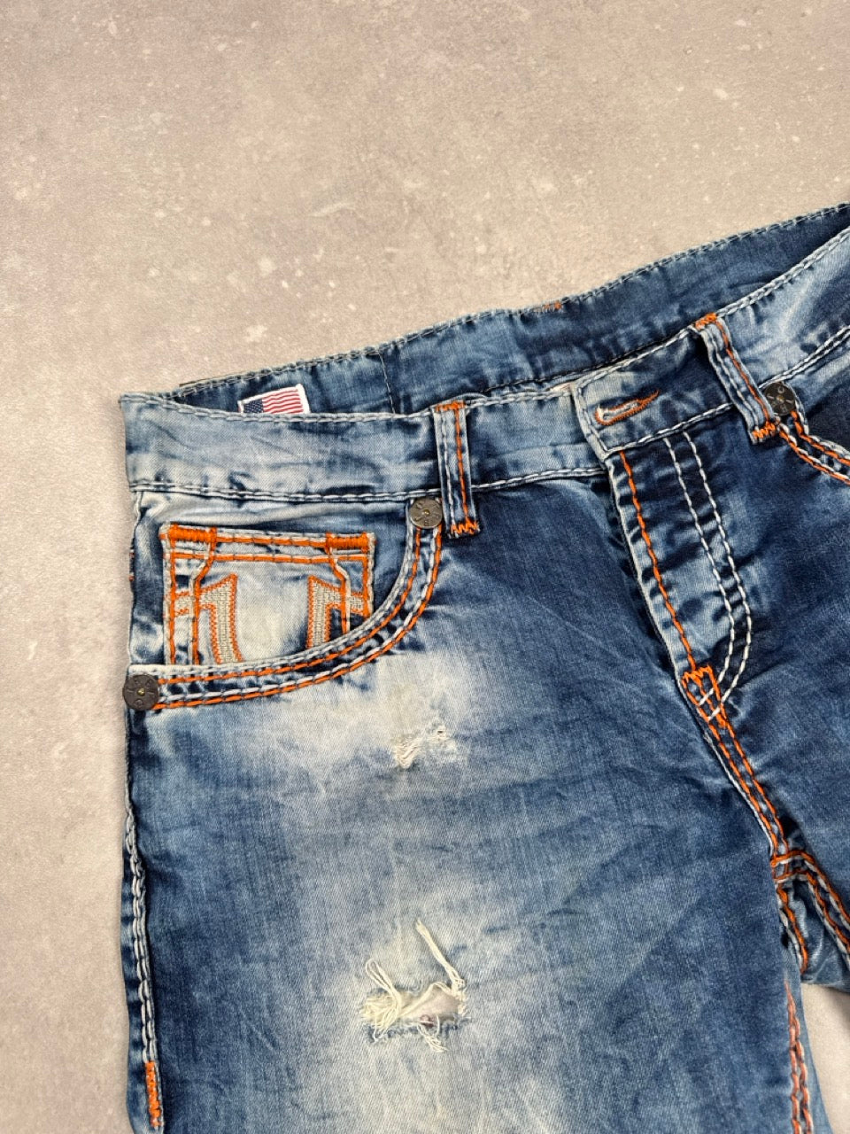 True Religion Baggy Jeans (L)